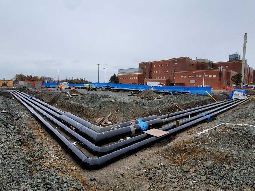 Cape Breton Regional Healthcare Telethermic Distribution Piping
