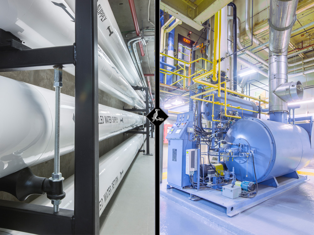 osler arhive tunnel and boiler room