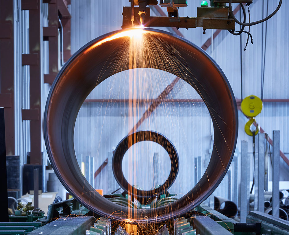 pipe cutting